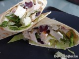 Griekse wrap met kip
