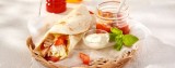 Wraps met kip en pittige salsa