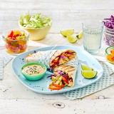 Wrap met kip en spitskool