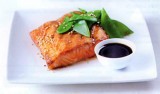Zalm met teriyakisaus