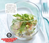 Tartaar van zeebaars met rucola en hazelnoten