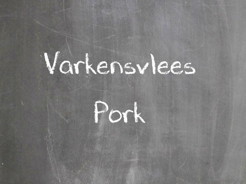 Varkensvlees