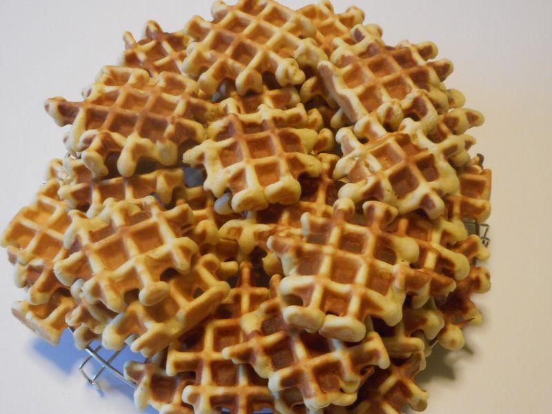 Zachte vanille wafels