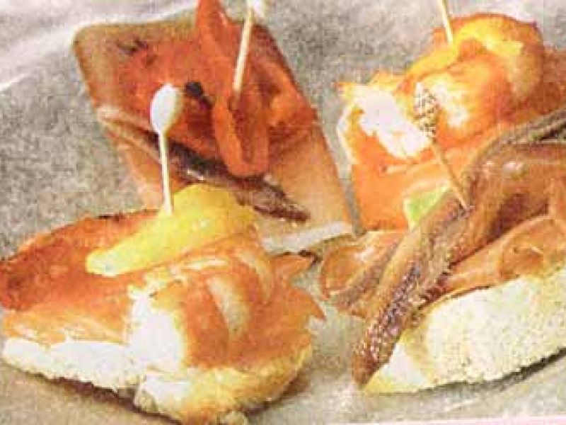 Pinchos de pimientos