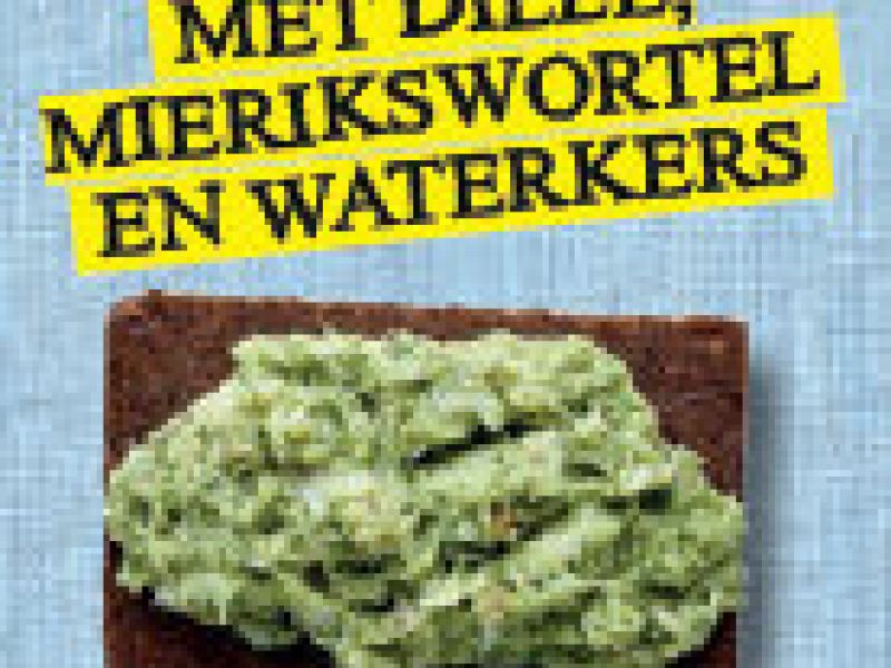 Rillettes van gerookte forel, dille, miriekswortel en waterkers