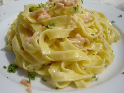 Tagliatelle met Zalm