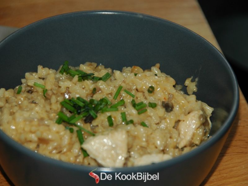 Thaïse risotto met kip