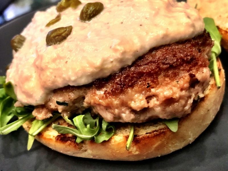 Hamburger Vitello-tonnato