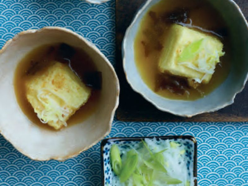 Gefrituurde Tofu (Agedashi Dafu)